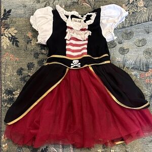 Taylor Joelle Pirate Dress - Black, Red, White